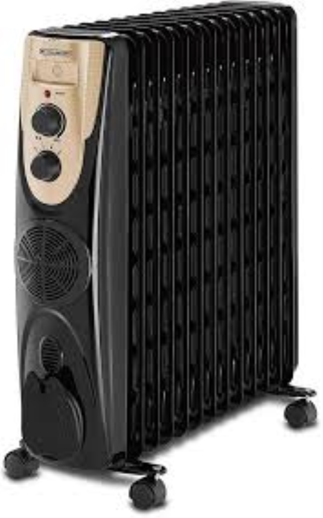BLACK & DECKER OR013FD-B5-2500W 13 Fin Oil Radiator Heater - Fan Forced